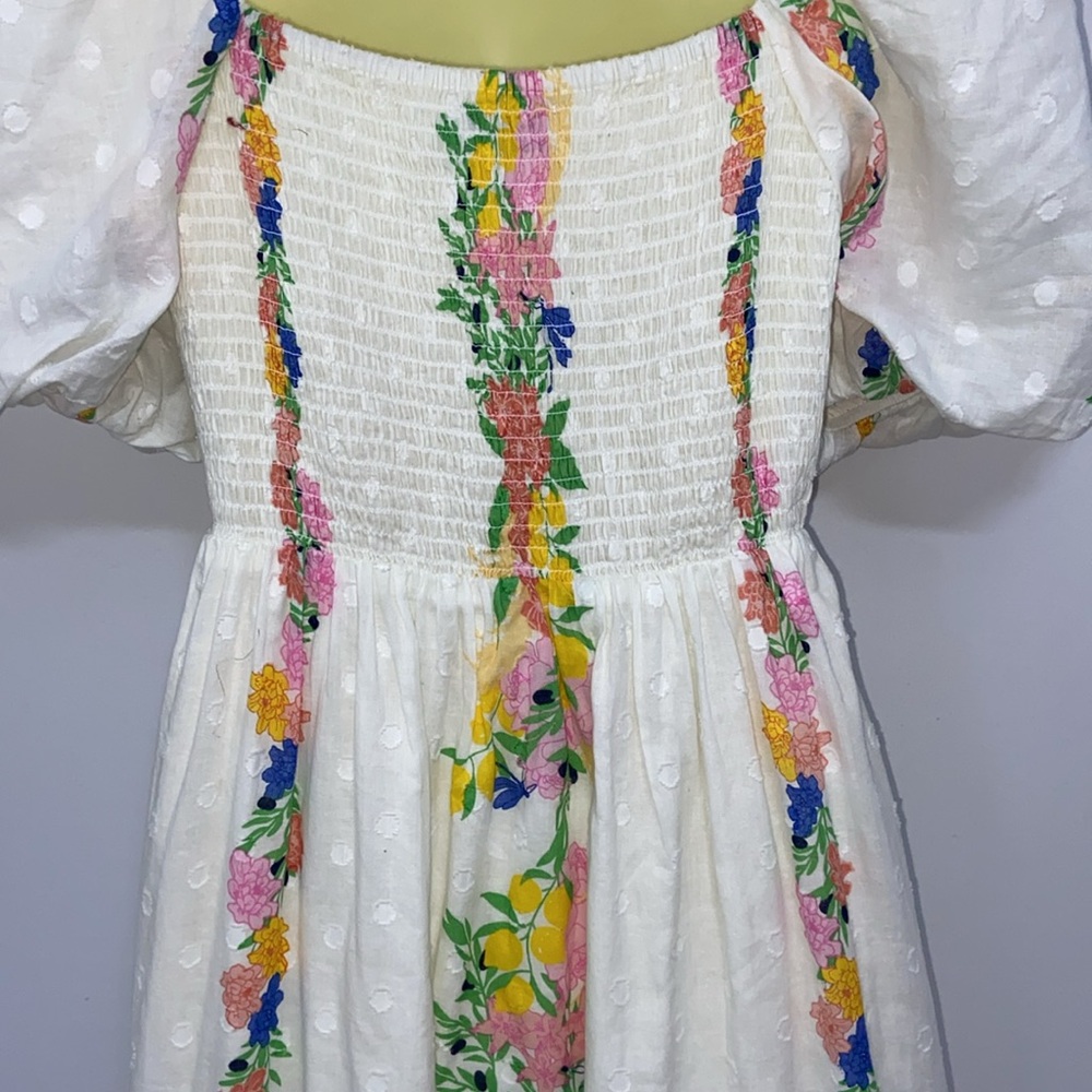 Never Fully Dressed White and Pink Maxi Dress - Picture 7 of 8